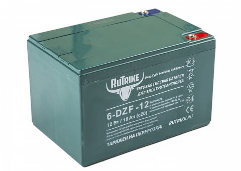 Комплект тяговых гелевых аккумуляторов RuTrike 6-DZF-12 (12V48A/H C2)